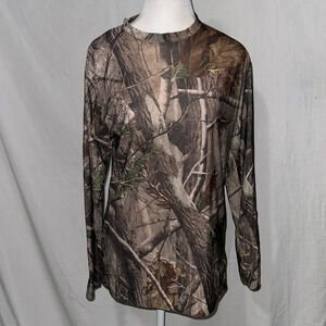 Men's large Redhead camouflage long sleeve shirt